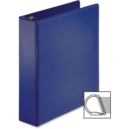 BUSINESS SOURCE 2 in. Ring Binder - Navy Blue BSN28454